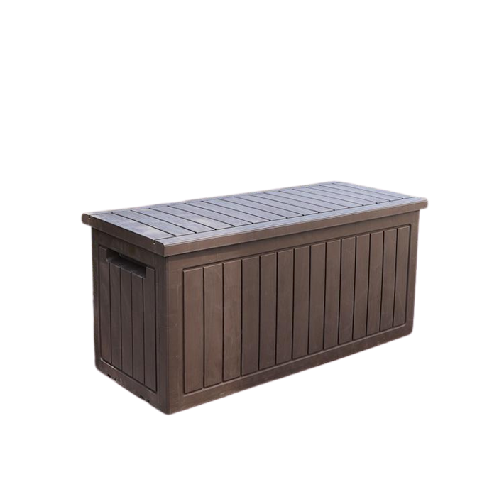 Outdoor Storage Box with lid in grey
