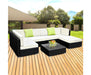 7 Pc outdoor garden furniture set 