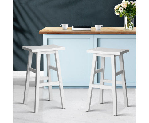 Backless Barstool In Different Home Settings