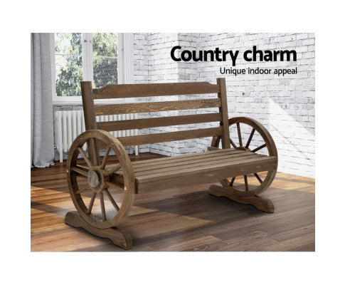 Garden wooden bench chair indoor