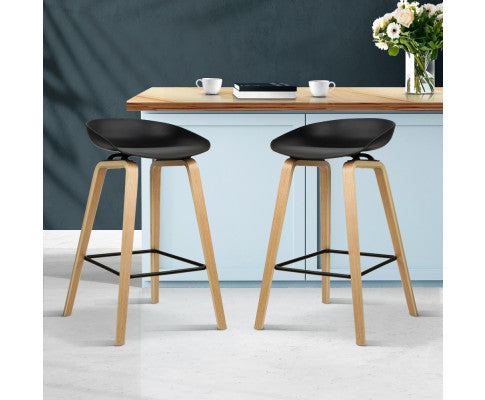 Bar Stool with Durable Powder Coating & Stylish Metal Foot rest