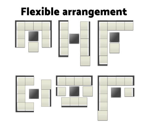 Outdoor Furniture Flexible Arrangement Features