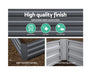 High Quality Finish Galvanised Steel Garden Bed
