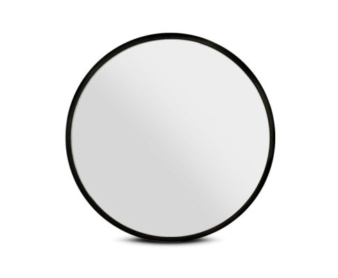 Round Wall Mirror Full Front View