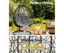 Key Features of the Black Hanging Swing Chair