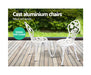 Cast Aluminium Outdoor Chairs