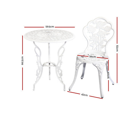 Bistro Chairs Dimensions