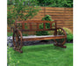 Garden wagon bench chair