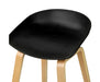 Bar Stool with PP Plastic Seat and Sleek 