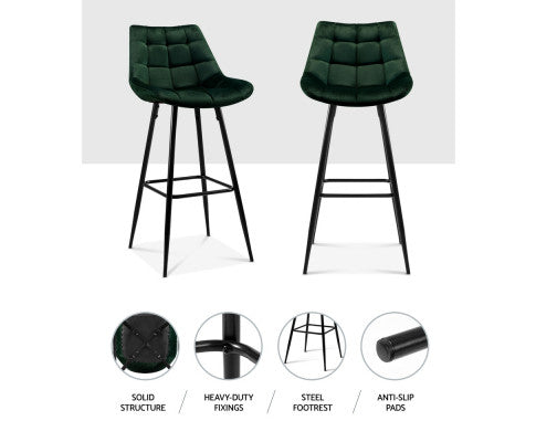 Key Features of the Green Bar Stool