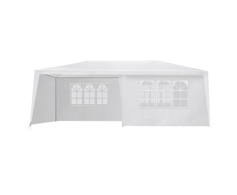 Gazebo 3x6m Outdoor Marquee Side Wall Party Wedding Tent Camping White 4W Panel, Instahut
