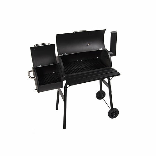 BBQ Smoker Grill with lids open