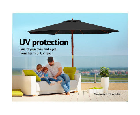 UV Protected Outdoor Umbrella