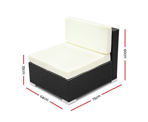 Dimensions of the Outdoor Furniture Set