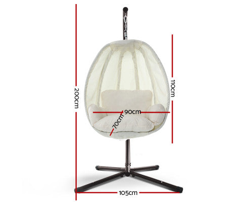 Dimensions of Egg Hammock W/ Stand