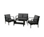  Outdoor Furniture Lounge Table Chairs Garden Patio Wicker Sofa Set
