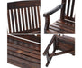 Wooden bench parts