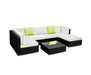 Gardeon 7PC Outdoor Furniture Sofa Set Wicker Garden Patio Pool Lounge