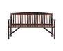 Wooden bench chair outdoor furniture
