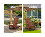 Wooden Adirondack Lounges Chair for Patio or Garden