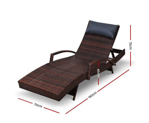 Sun Lounge Outdoor Furniture Dimensions