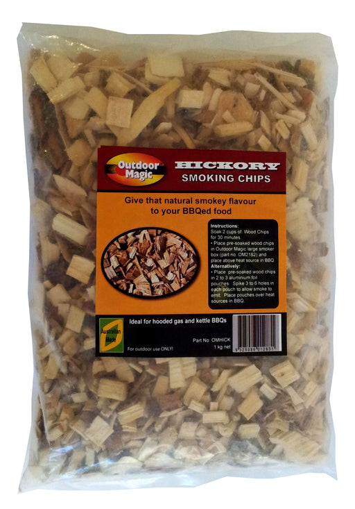Hickory Smoking Chips 1kg