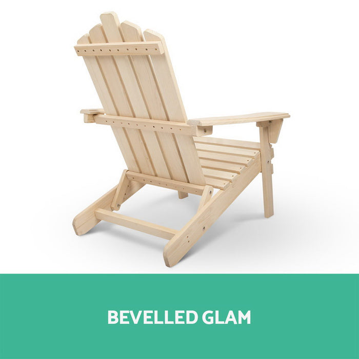 Gardeon Outdoor Furniture Sun Lounge Chairs Beach Chair Recliner Adirondack Garden Patio