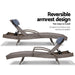 Sun Lounge Reversible Armrest Design
