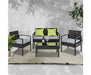 Garden Furniture Set with Cushions