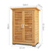 Wooden Garden Storage Cabinet Dimensions