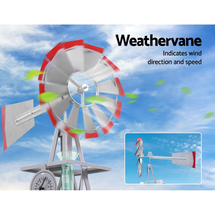 Garden Windmill Weathervane
