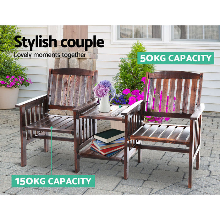 Seating & Weight Capacity of the Garden Bench Chair