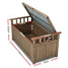 Wooden Garden Storage Box Dimensions