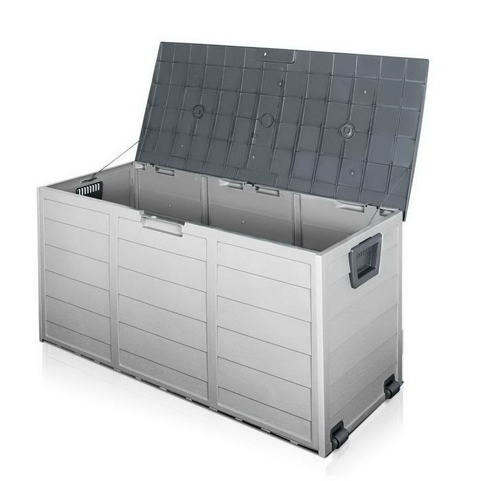 Outdoor Storage Box 290L Grey