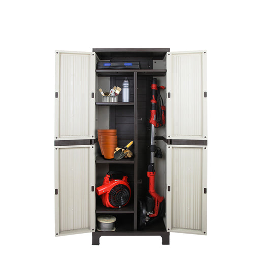 Giantz Outdoor Adjustable Cupboard, 37x65x173cm