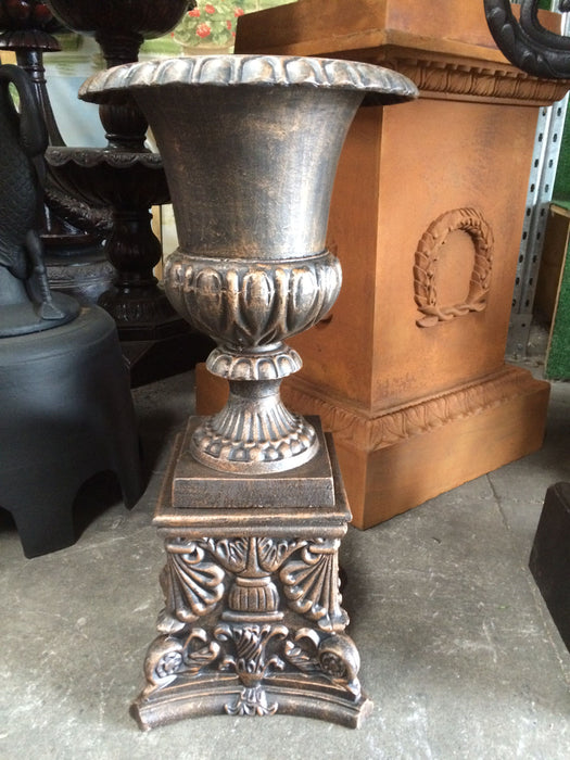 Tudor Urn Antique Bronze (Sample Color Only)
