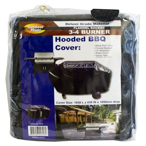 3-4 Burner Hood BBQ Cover 