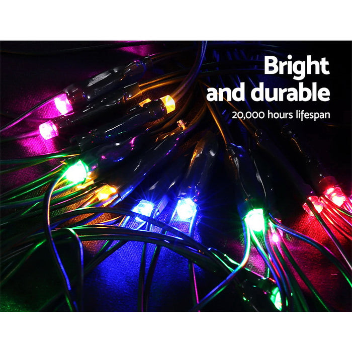 Christmas Motif Lights LED Star Net Waterproof Outdoor Colourful