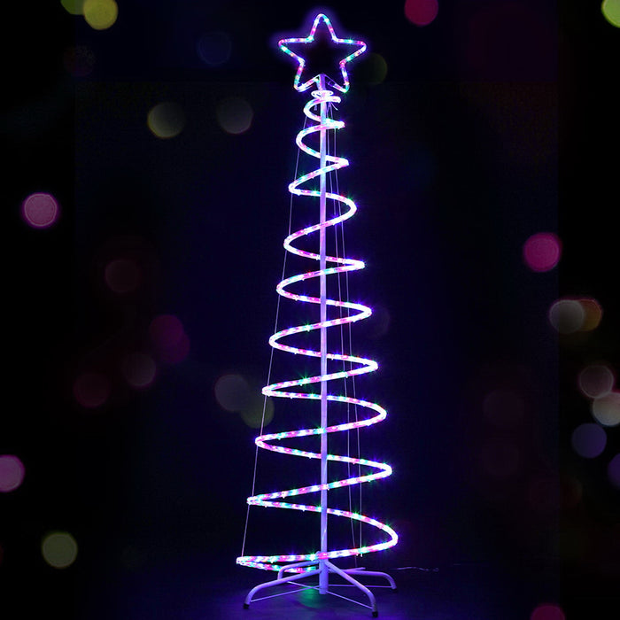 Christmas LED Motif Light 1.88M Tree Waterproof Colourful